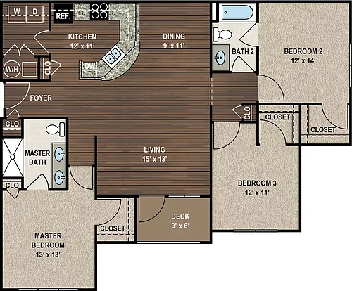 Floor plan C1