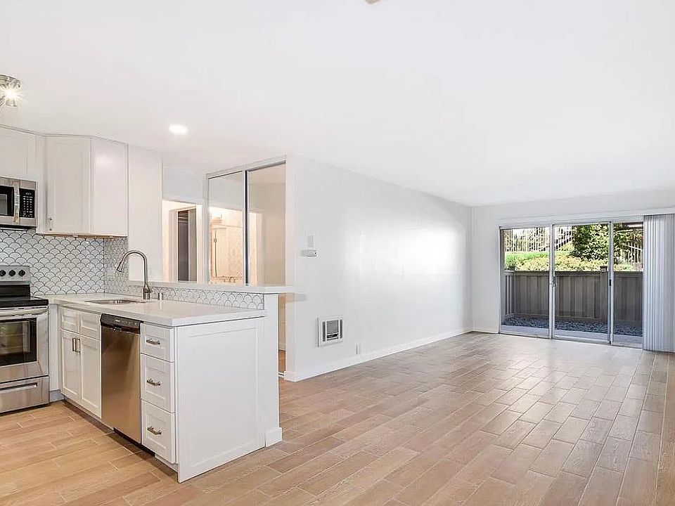 Kitchen, Dining, and Living area