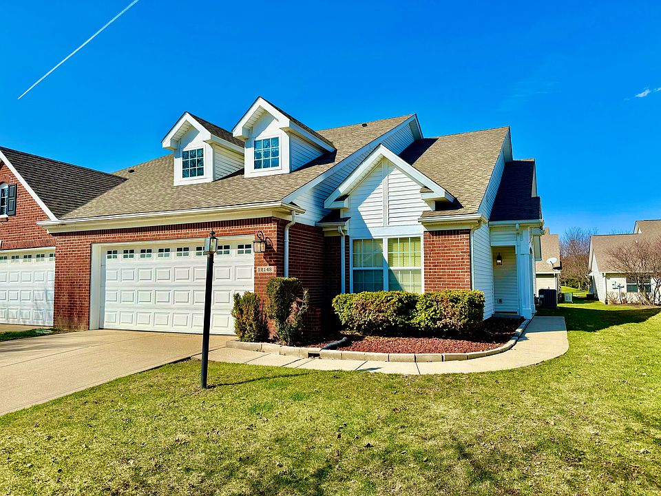 View of the front of the home. Two car garage, three bedrooms and two full bathrooms.