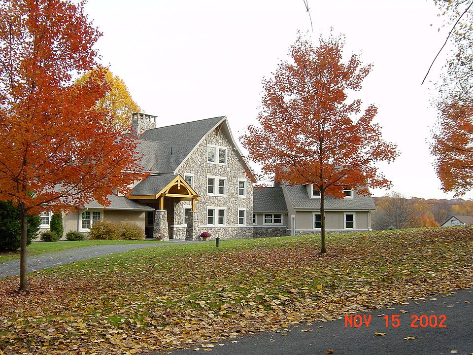 Stone and Timber Frame Lodge