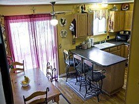Kitchen is now Soft Green