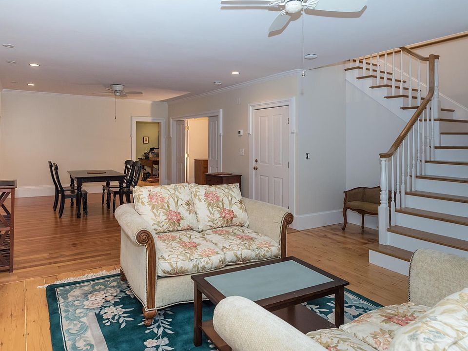 Grand living room and dining room