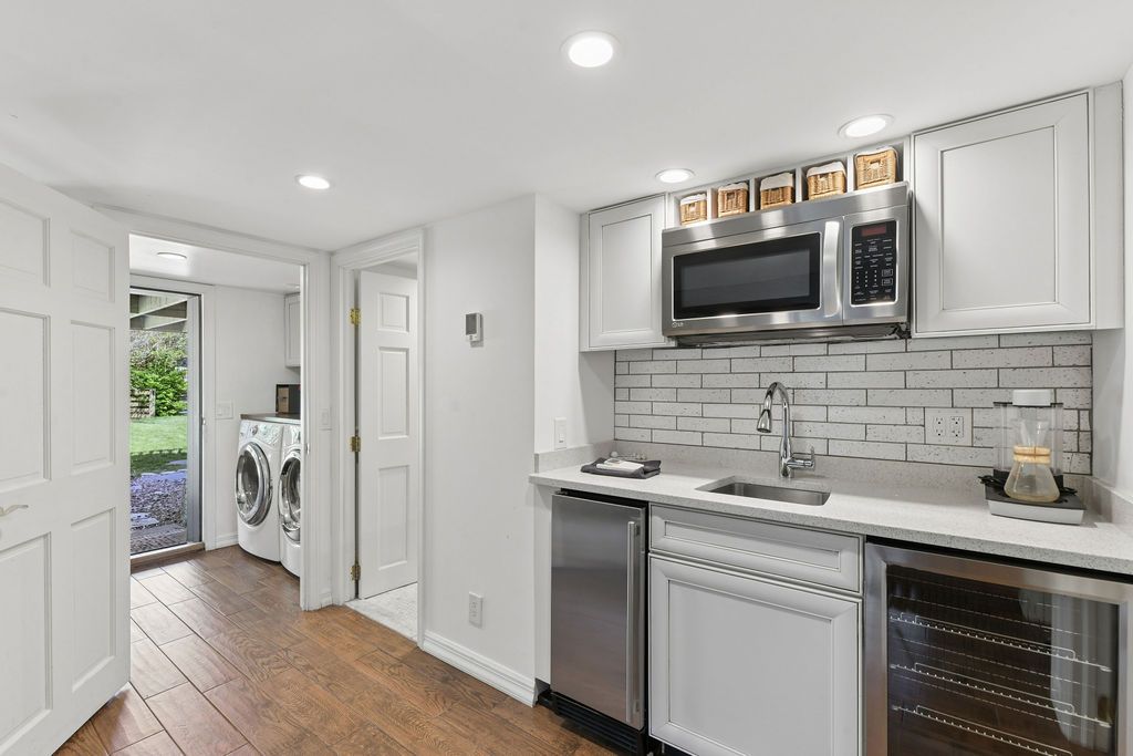 downstairs kitchenette