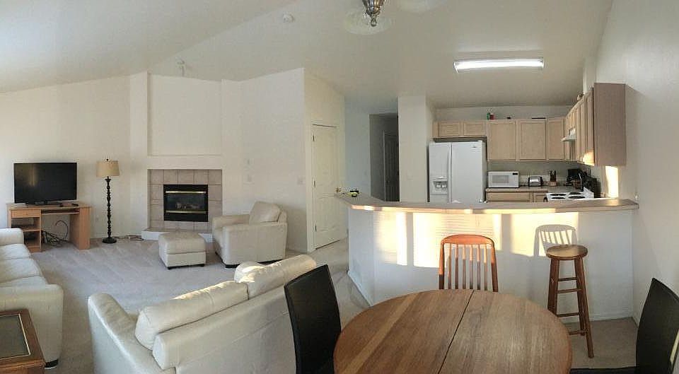 Open Living Room, Kitchen and Dining Area