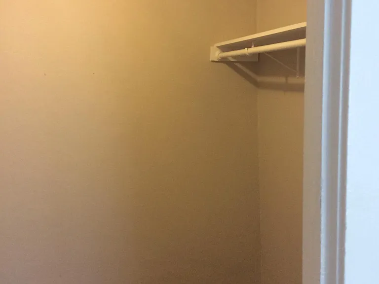 Large walk-in closet.