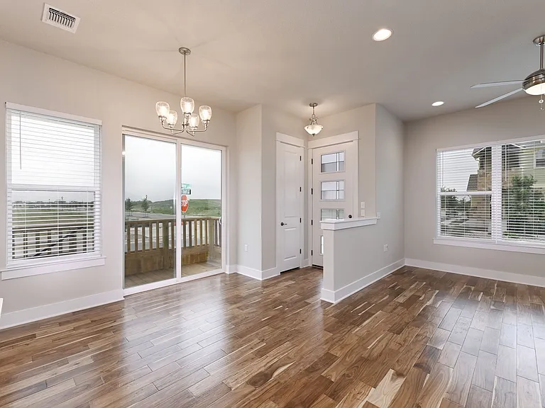 Living Area and front door