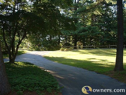 View from house to street