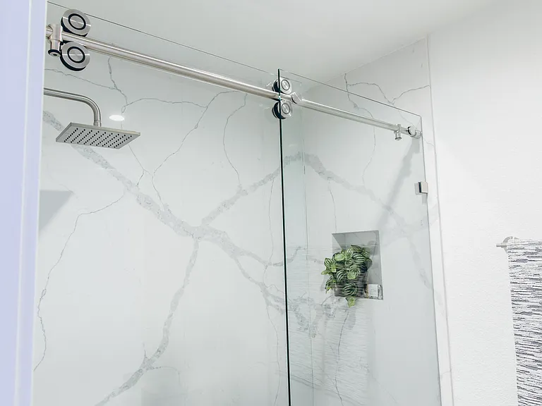 Bathroom with Rain Shower