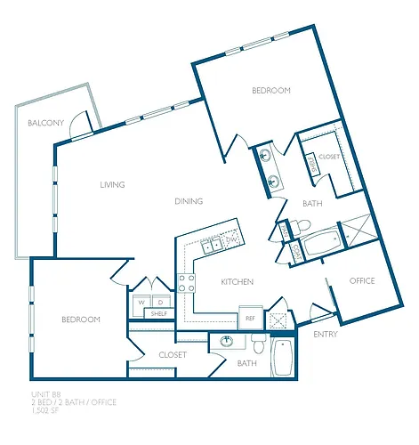 Floor plan B8