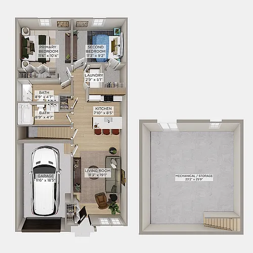 Floor plan Crest I