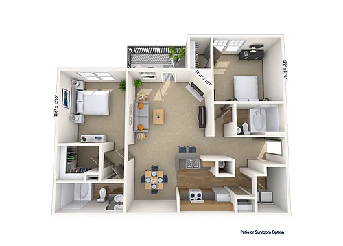 Floor plan Mossy Oak
