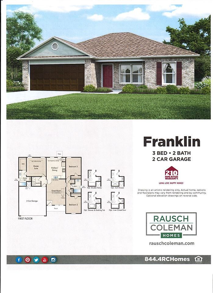 Rausch Coleman Franklin Floor Plan Floor Roma
