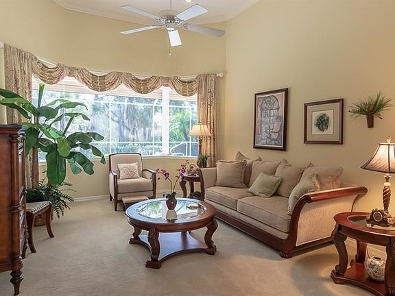 Bright, aquarium window to pool area