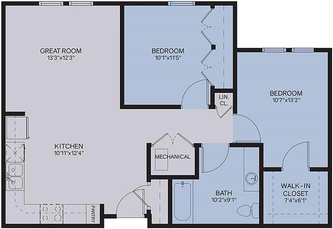Floor plan 2A
