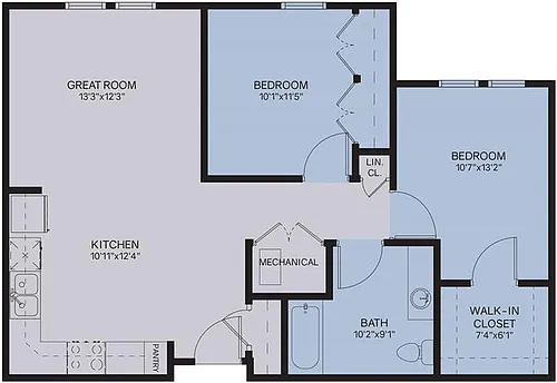 Floor plan 2A