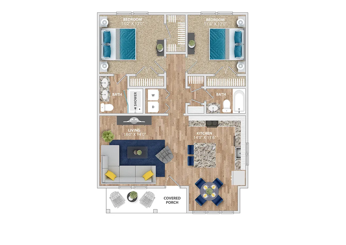 Floor plan Sanibel