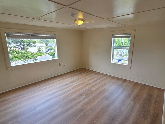 Living room with tons of light and a view.