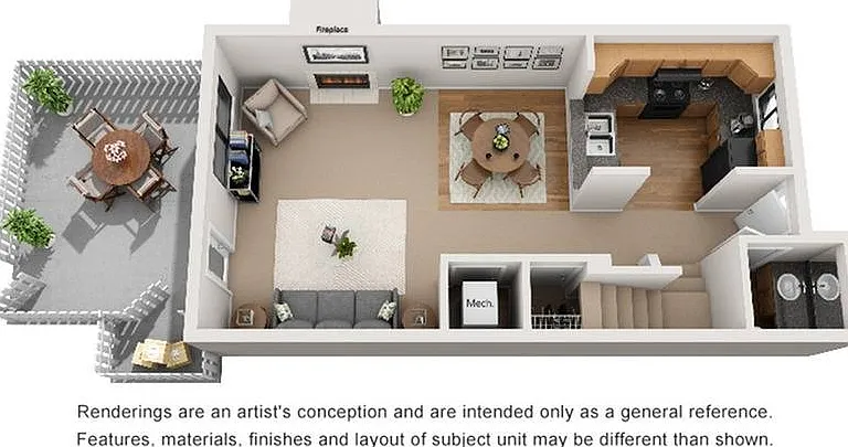 2 Bedroom | 1.5 Bath | 1100 SF | 1st Floor 2 Bedroom | 1.5 Bath | 1100 SF | 1st Floor