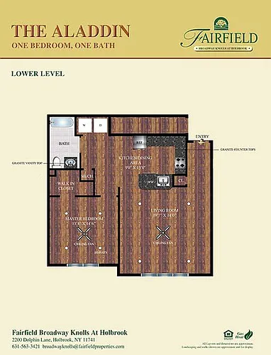 Floor plan The Alladin