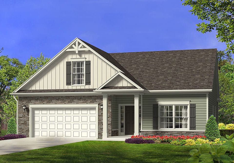 The Poplar 715 Lakemont Drive Homesite 231 Front Exterior Rendering