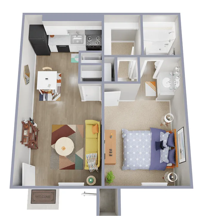 Floor plan A1