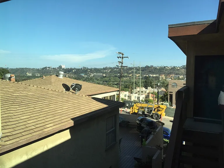 View from living room window.