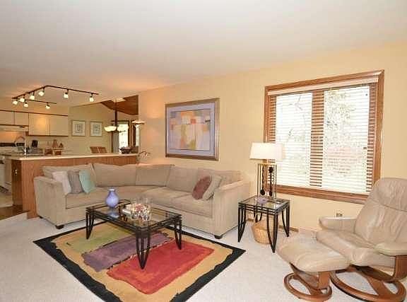 Inviting sunken family room!