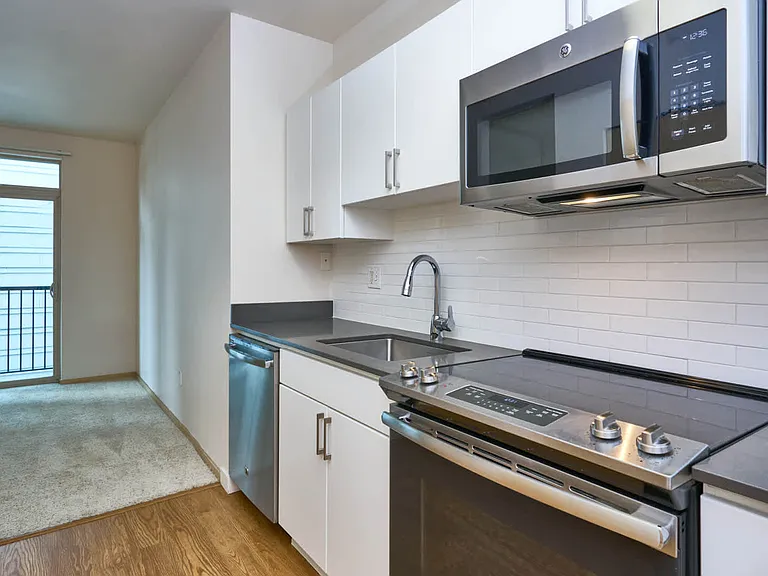 Kitchen with Stainless Steel Appliances
