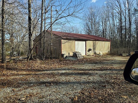 Shop with access road