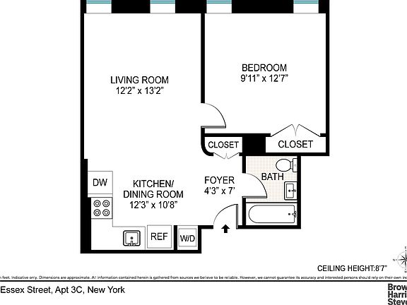 2nd image of 35 Essex St APT 3C
