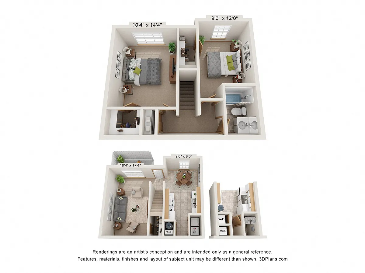 Floor plan The Oakton