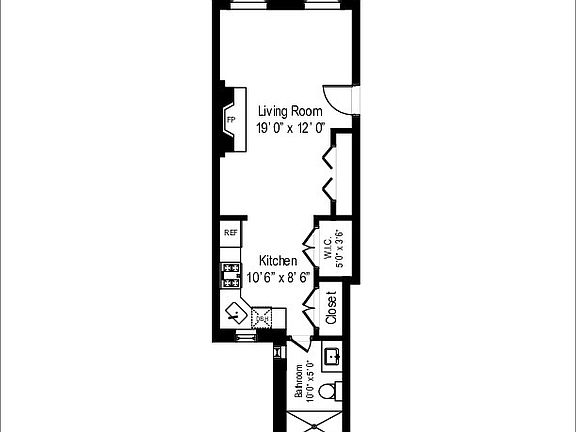2nd image of 233 W 16th St APT 1F