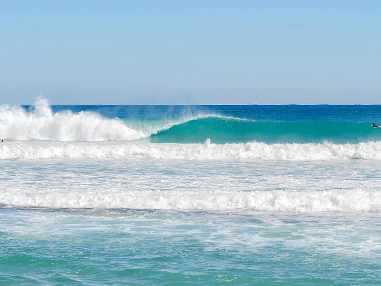 Occasionally Juno Beach has good surf
