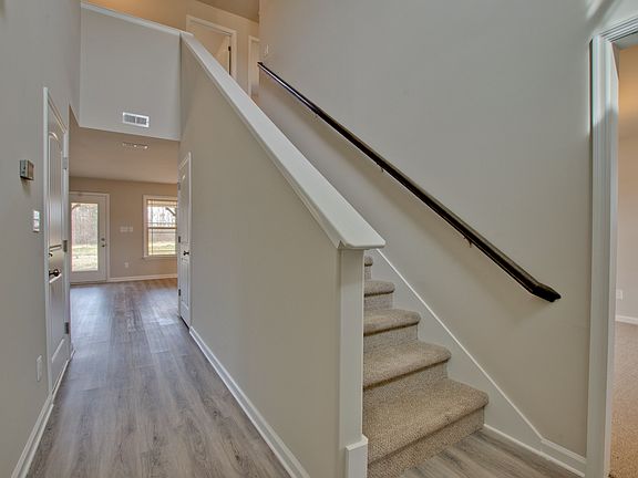 Front Hallway and Stairs in Premier Series 2143 from Hyde Homes