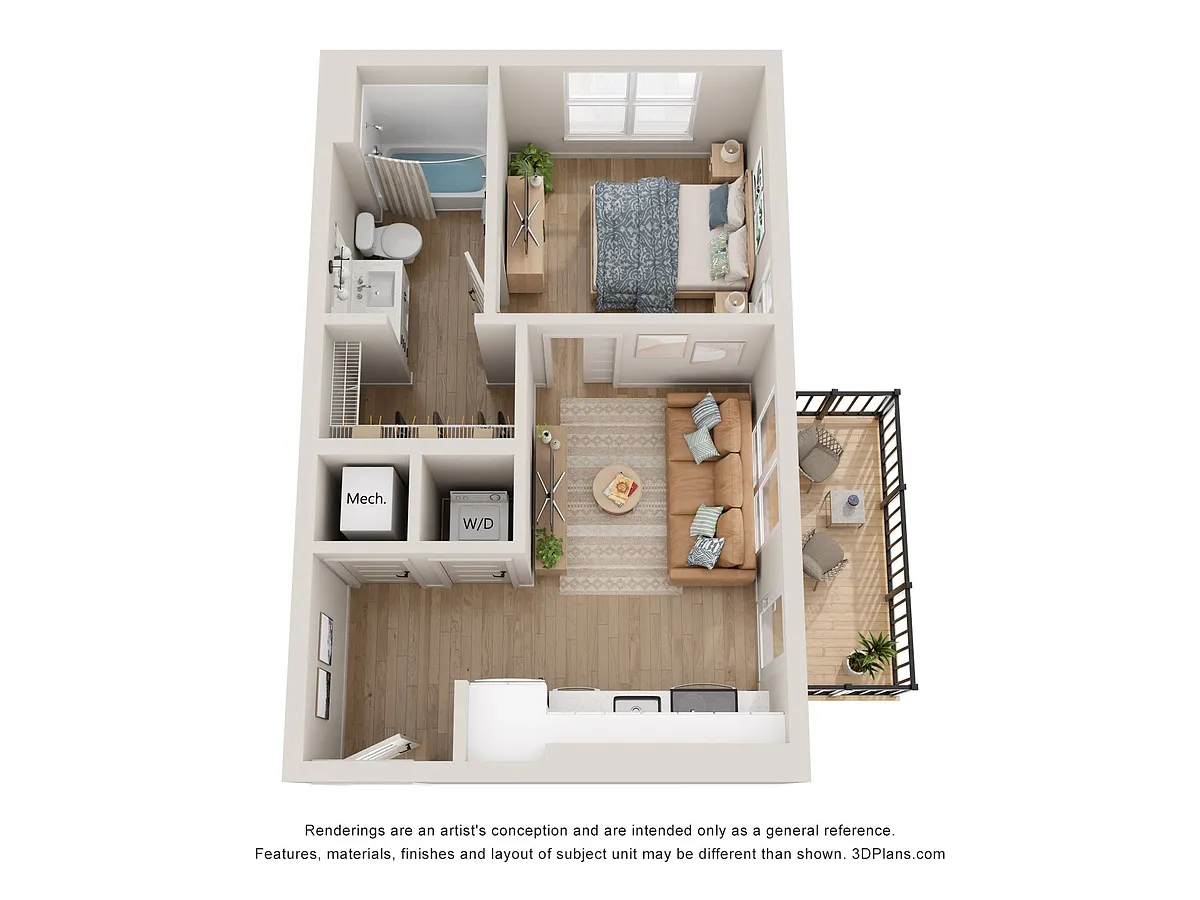 Floor plan A1A