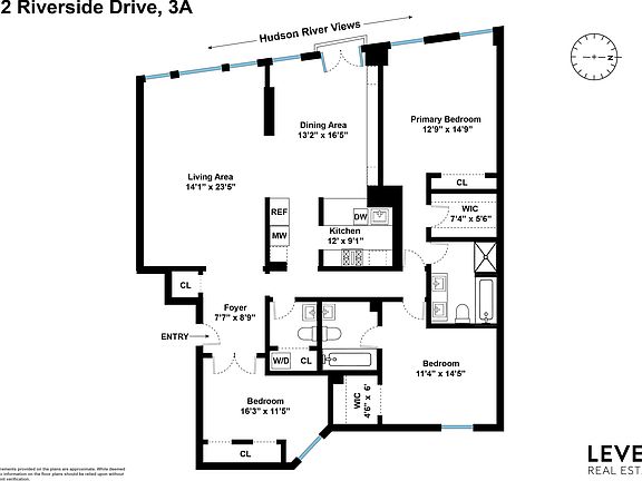 2nd image of 222 Riverside Dr #3A