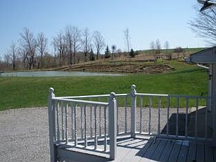 deck overview to pond