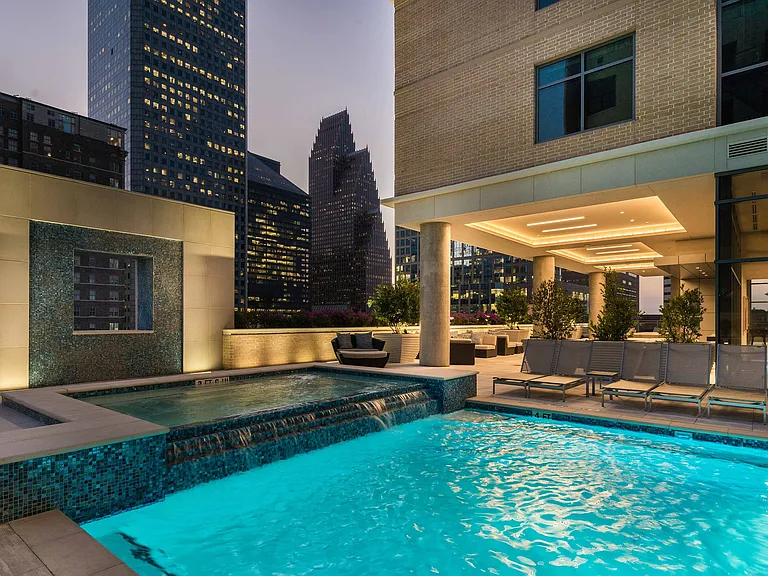 Pool Deck Evening