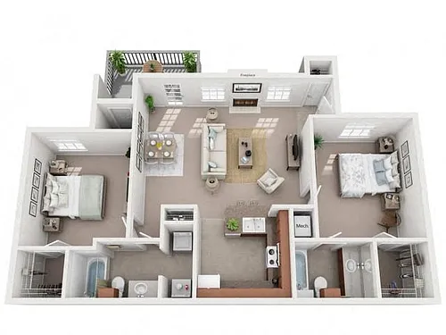 Floor plan The Jasmine