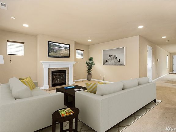 Virtually Staged Family Room