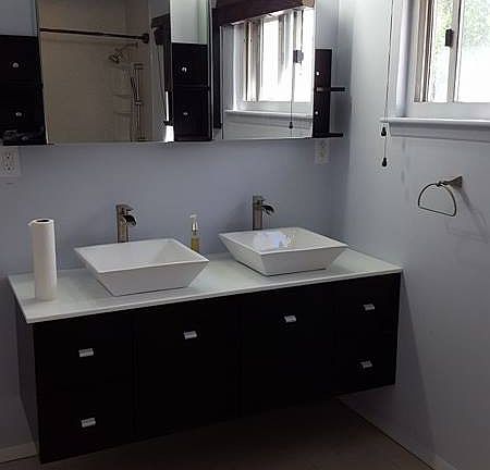 Master bath sinks