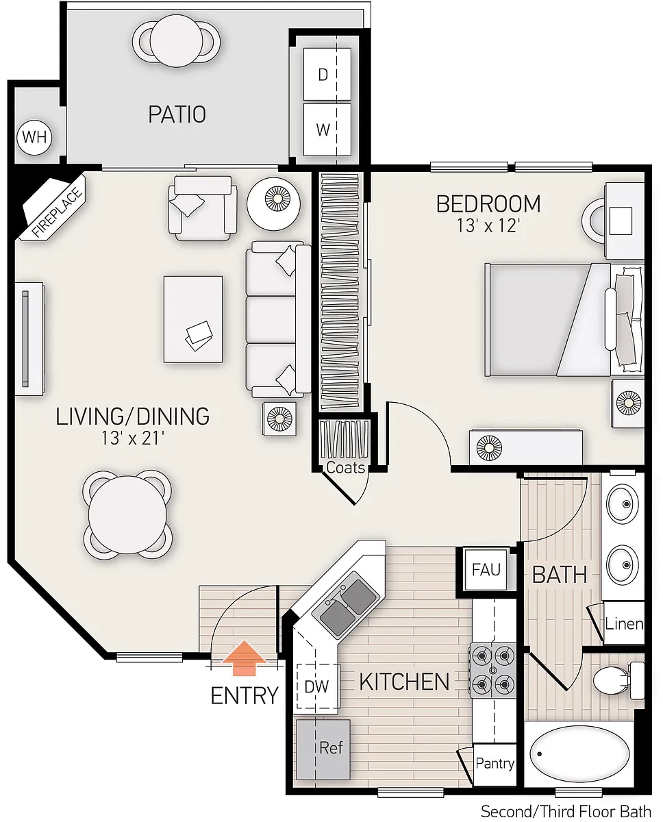 Floor plan Loggia - Plan 1
