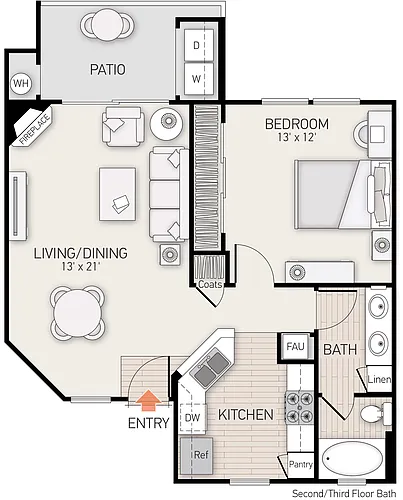 Floor plan Loggia - Plan 1
