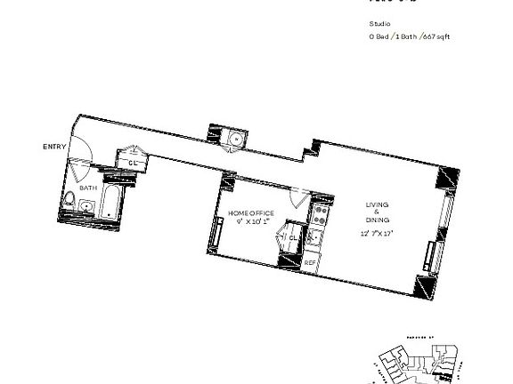 2nd image of 63 Wall St APT 818