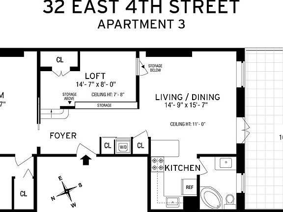 2nd image of 32 E 4th St APT 3