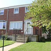 Beautiful end unit townhome for sale in Baltimore MD