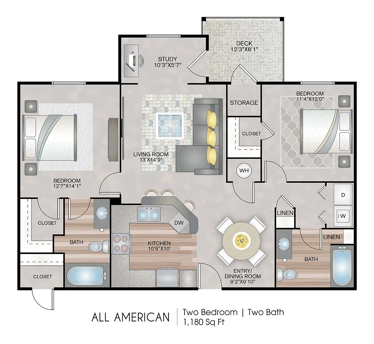 Floor plan All American