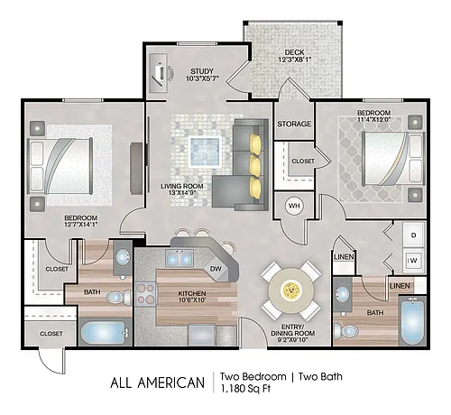 Floor plan All American