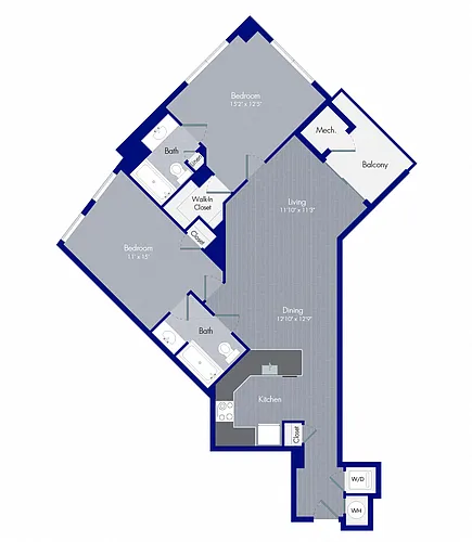 Floor plan Stafford B4P