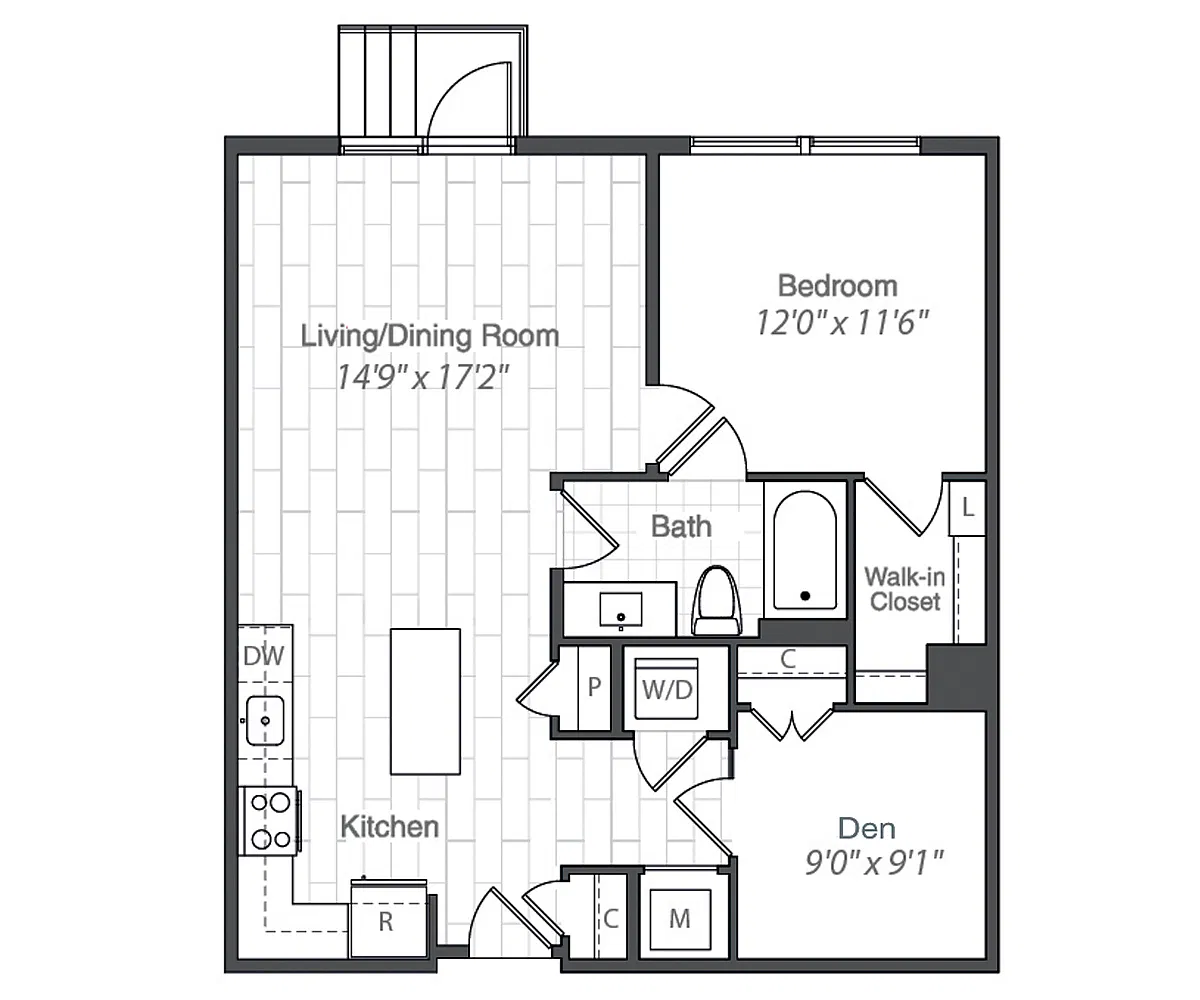Floor plan A15D-832